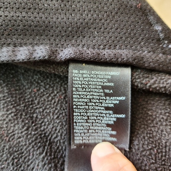 The North Face Ladies Black Soft shell jacket size xs - Picture 9 of 10